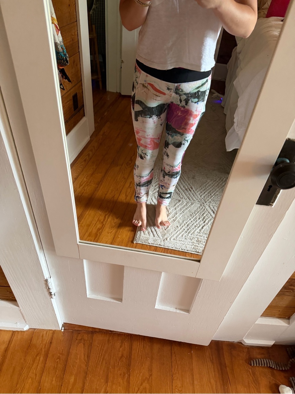 lululemon athletica Multicolor Abstract Leggings